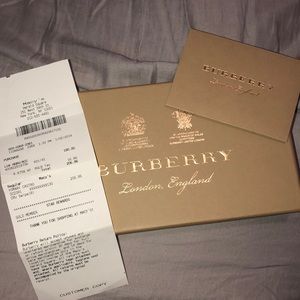 Burberry tie brand new with tags